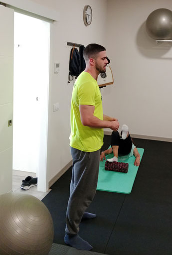Alejandro Gómez, fisioterapeuta
